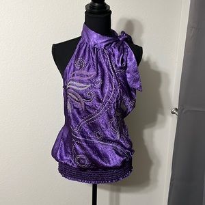 Sassy purple top!